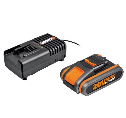 Akumulator 20V 2,0Ah + Ładowarka 2A WX-WA3601 WORX - 810087