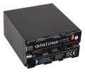 Akumulator Patona Platinum NPF-F970 ogniwa TESLA, obudowa V1 odporna na gorąco V1, 10 000 mAh, 7.2V - 1338356