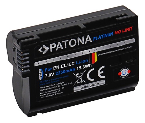 Akumulator Patona Platinum EN-EL15C do Nikon - 1338369