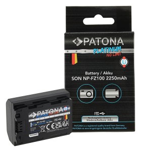 Akumulator Patona Platinum  NP-FZ100 z USB-C do Sony
