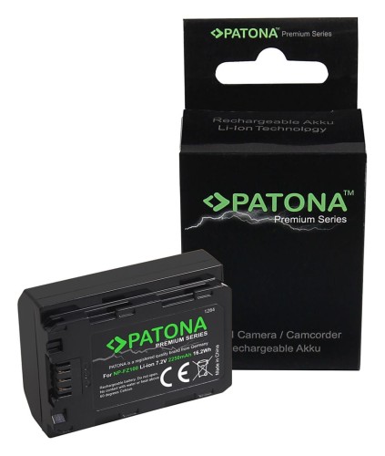 Akumulator Patona Premium do Sony, NP-FZ100, 2250mAh, 7.2V 16,2Wh (Sanyo UL) - 1338466