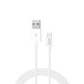 Kabel USB 2.0 Savio CL-125 USB A (M) - USB typ C (M) 2,1A, 1m, biały - 1697217
