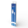 Kabel USB 2.0 Savio CL-125 USB A (M) - USB typ C (M) 2,1A, 1m, biały - 1697219