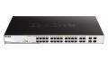 Switch zarządzalny D-Link DGS-1210-24P 24x1000 Mbps Gigabit PoE 4x SFP Combo 1G - 1697539