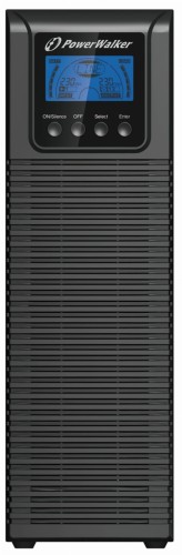 Zasilacz awaryjny UPS Power Walker On-Line 3000VA TGB 4x IEC OUT, USB/RS-232, LCD, Tower, Epo, Brak aku - 1136351