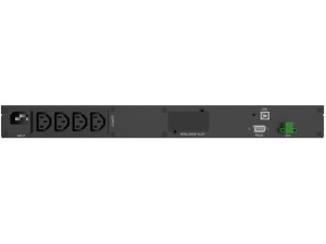 PowerWalker VI 1500 R1U Technologia line-interactive 1,5 kVA 900 W 4 x gniazdo sieciowe