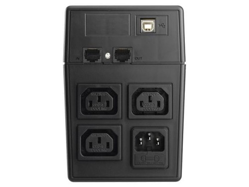 Zasilacz awaryjny UPS Power Walker Line-Interactive 800VA 3xIEC RJ11/45 IN/OUT USB LCD - 1402280