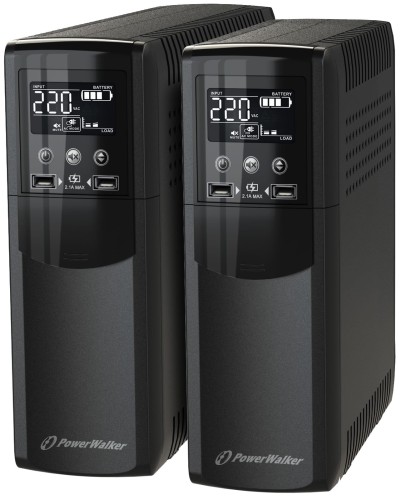 Zasilacz awaryjny UPS Power Walker Line-Interactive CSW 600VA 4xFR Out, RJ11/RJ45 In/Out, USB - 1136158