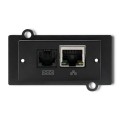 Moduł SNMP Qoltec do zasilacza awaryjnego UPS RJ-45, RJ-11 - 1680992