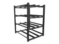 Regał na baterie do UPS Lanberg 830x650mm czarny - 1302437