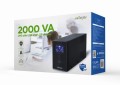 ENERGENIE ZASILACZ AWARYJNY UPS AVR 2000VA LCD, 3X C13, 2X SCHUKO, USB, RJ45 - 1425083
