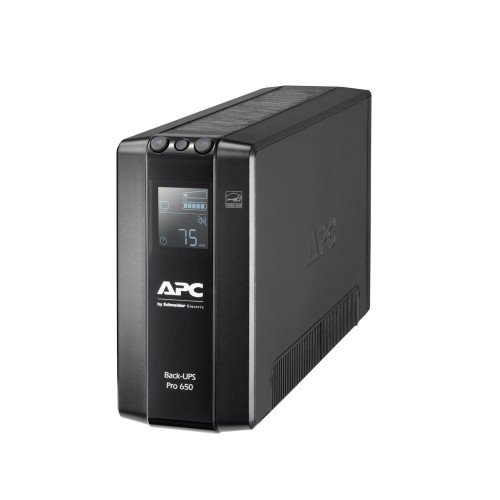 Zasilacz awaryjny UPS APC BR650MI Back UPS Pro BR 650VA, 6 Outlets, AVR, LCD Interface - 697680