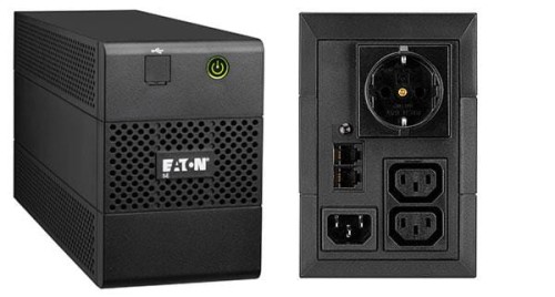 Zasilacz UPS EATON 5E650IUSBDIN (TWR; 650VA) - 478306