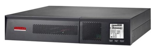Zasilacz awaryjny UPS Lestar OtRT-825 XL 800VA/640W PF 0,8 Sinus LCD RT 2x7Ah 8xIEC USB RS RJ-45 w/1A charger - 698054