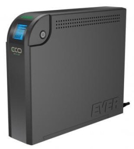 Zasilacz awaryjny UPS Ever ECO LCD 800VA 4xIEC USB LCD Bl