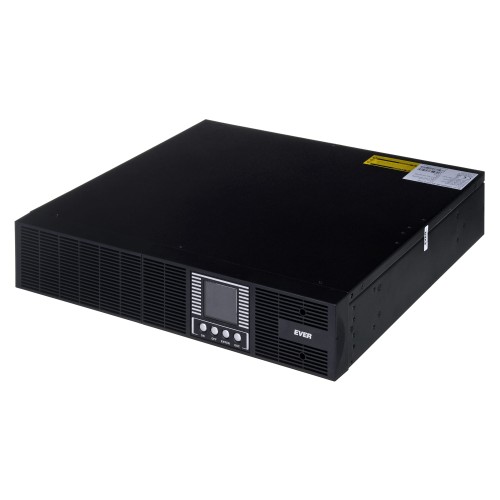 Zasilacz awaryjny UPS Ever On-Line Powerline RT PLUS 1000VA VFI 7xIEC Sin USB LCD - 1136434