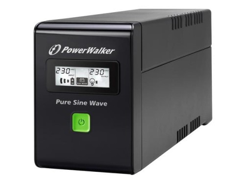 Zasilacz awaryjny UPS Power Walker Line-Interactive 600VA 3xIEC RJ11/45 USB LCD - 698157