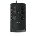 Zasilacz awaryjny UPS FSP/Fortron NanoFit 600 (600VA/360W, 6x Schuko) - 1136443
