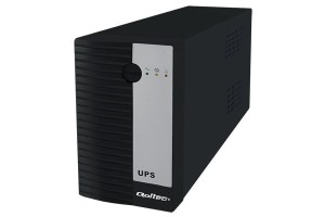 UPS  QOLTEC 800VA 480W / 1xIEC / 1xSchuko