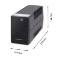 Zasilacz awaryjny UPS Qoltec MONOLITH 1000VA | 600W - 1171320