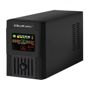 Zasilacz awaryjny UPS Qoltec MONOLITH 1500VA | 900W | LCD | USB