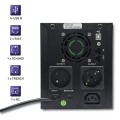 Zasilacz awaryjny UPS Qoltec MONOLITH 1500VA | 900W | LCD | USB - 809128