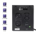 Zasilacz awaryjny UPS Qoltec  MONOLITH 2000VA | 1200W | LCD | USB - 809717
