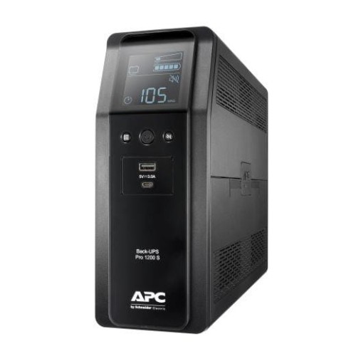 Zasilacz awaryjny UPS APC BR1200SI Back-UPS Pro BR 1200VA, 230V, USB - 984106