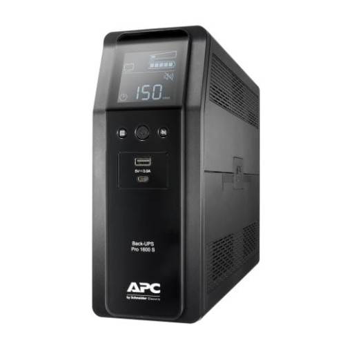 Zasilacz awaryjny UPS APC BR1600SI Back UPS Pro BR 1600VA, Sinewave, 8 Outlets, AVR, LCD - 1401964
