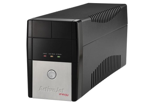 UPS ACTIVEJET AJE-424VA LED 240W /RJ11/2xSchucko/5Ah BLACK - 622584
