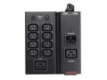 Moduł MBS (Maintenance Bypass Switch) 19" dla UPS Power Walker do 1-3 kVA 8x IEC C13, 1x IEC C19 - 1402225