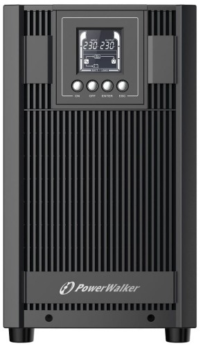Zasilacz awaryjny UPS Power Walker On-Line 3000VA AT 4x FR Out + Terminal Out, USB/RS-232, LCD, Tower, EPO - 1136162