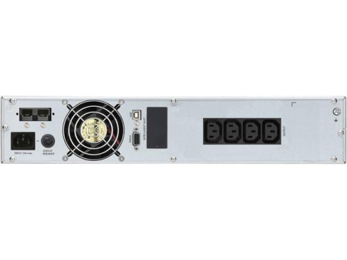 Zasilacz awaryjny UPS Power Walker On-Line 2000VA,  CRS, 4X IEC OUT, USB/RS-232, LCD, RACK 19"/TOWER, 6A ładowarka - 1402638
