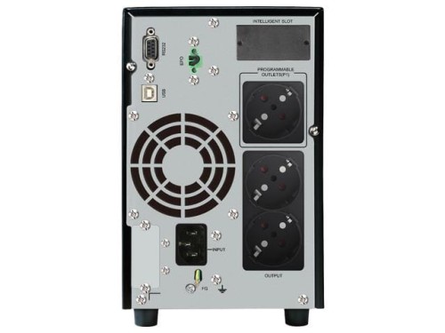 Zasilacz awaryjny UPS Power Walker Line-Interactive 1100VA CW FR 3xSchuko, USB, RS232, LCD, EPO - 1402654