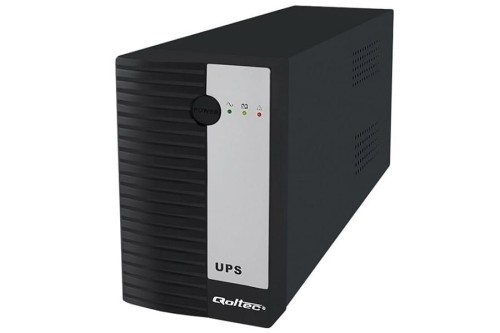 UPS  QOLTEC 600VA 360W / 1xIEC / 1xSchuko (12V/7Ah) - 622624