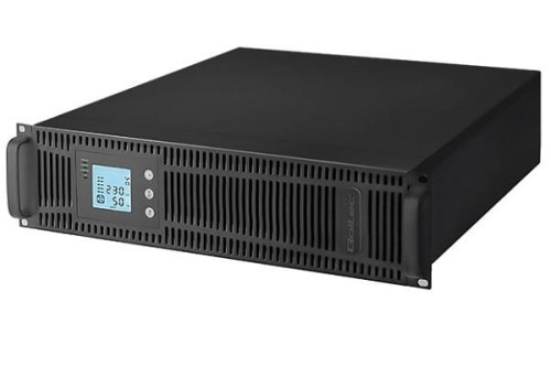 UPS QOLTEC zasilacz awaryjny RACK 1KVA 800W / 4xIEC / 1xRS232 / 1xRJ45 / 1xUSB typ B / Intelligent Slot/ LCD - 995875