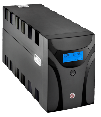 GT UPS POWERBOX 1200VA/600W 4X SCHUCKO 2X7AH-12V - 1427409