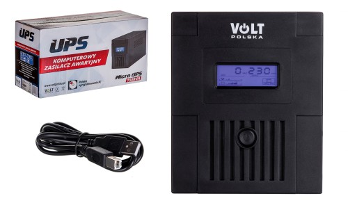 Zasilacz awaryjny MicroUPS 1500VA/900W 2*9Ah - 1176587