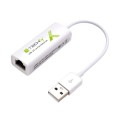 Kabel adapter / karta sieciowa Techly USB-A / RJ45 10/100Mbps - 1729494