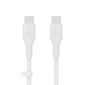 Kabel USB-C BELKIN CAB009BT2MWH USB-C 2.0, M/M, 2m, biały - 1729525