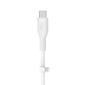 Kabel USB-C BELKIN CAB009BT2MWH USB-C 2.0, M/M, 2m, biały - 1729529