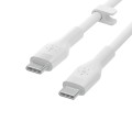 Kabel USB-C BELKIN CAB009BT2MWH USB-C 2.0, M/M, 2m, biały - 1729528