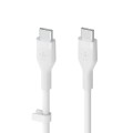 Kabel USB-C BELKIN CAB009BT3MWH USB-C 2.0, M/M, 3m, biały - 1729567