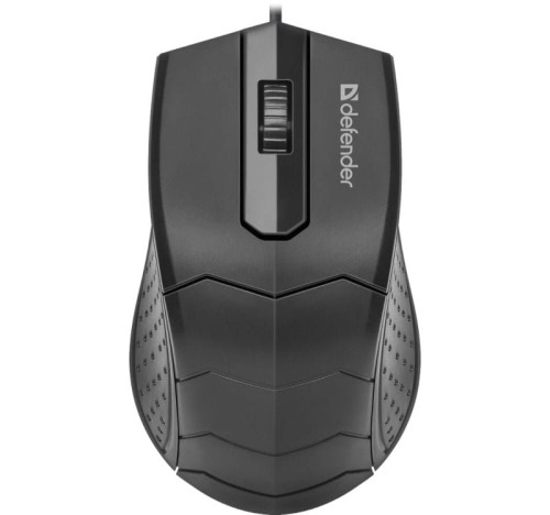 Mysz przewodowa Defender HIT MB-530 optyczna 1000dpi czarna - 1731216