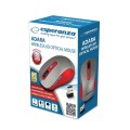 ESPERANZA MYSZ BEZPRZEWODOWA 2.4GHZ ADARA CZERWONA EM131R - 1684611