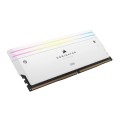 Pamięć DDR5 Corsair DOMINATOR TITANIUM RGB 48GB (2x24 GB) WHITE 7000 MT/s CL36 Intel XMP - 1698448