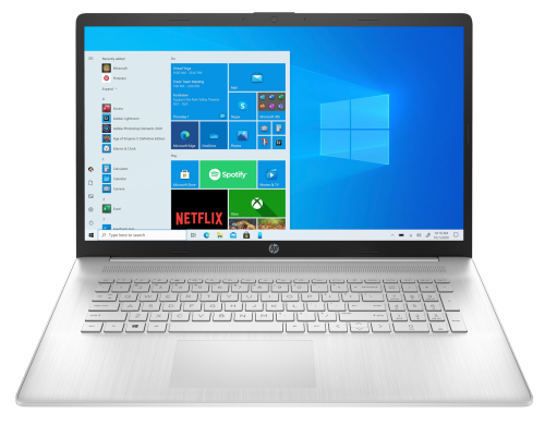 HP 17-cn0058cl i5-1135G7 17,3"FHD AG 250nit IPS 8GB_3200MHz SSD256 IrisXe BT BLK FPR 41Wh Win11 (REPACK) 2Y Silver - 1502113