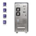 Zasilacz awaryjny UPS Qoltec | On-line | Pure Sine Wave | 10kVA | 8kW | LCD | USB - 1215265