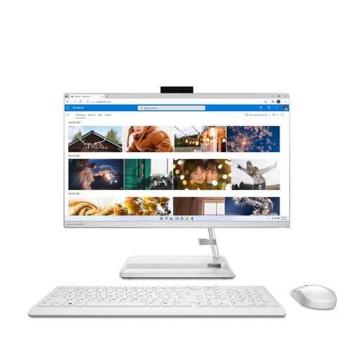 Lenovo IdeaCentre AIO 3 24IAP7 i5-13420H 23.8" FHD IPS 250nits AG 16GB DDR4 3200 SSD512 Integrated Intel UHD Graphics NoOS White - 1658518