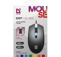 Mysz przewodowa Defender DOT MB-986 1600dpi 4P podświetlana LED backlight - 1341981
